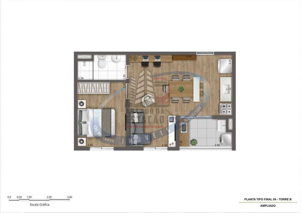 Apartamento, 2 quartos, 38 m² - Foto 25