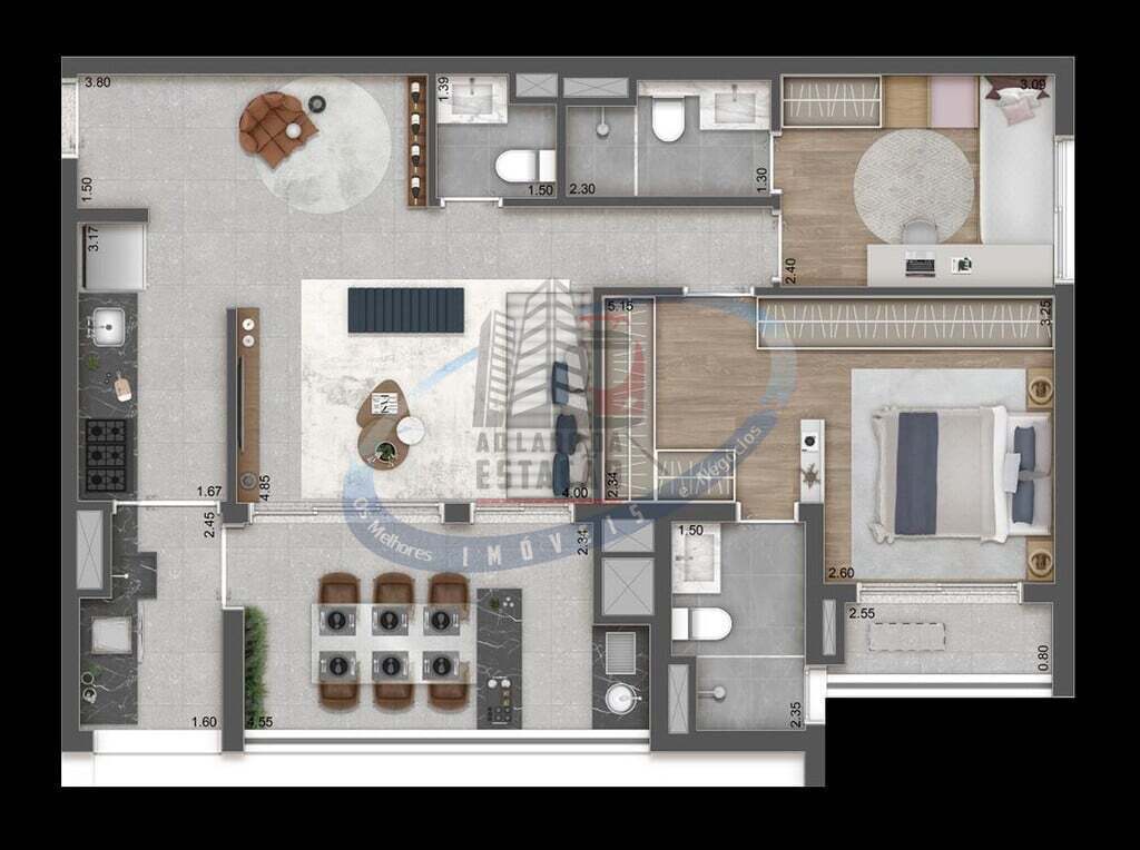 Apartamento, 3 quartos, 119 m² - Foto 22