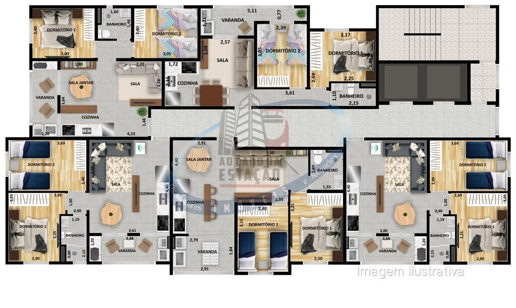 Apartamento, 2 quartos, 45 m² - Foto 16