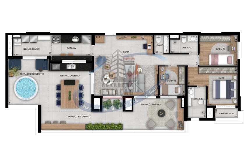 Apartamento, 2 quartos, 58 m² - Foto 34