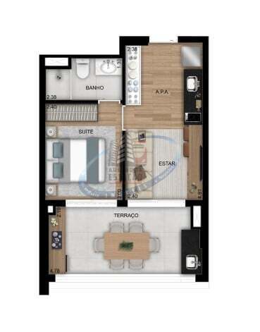 Apartamento, 2 quartos, 58 m² - Foto 28