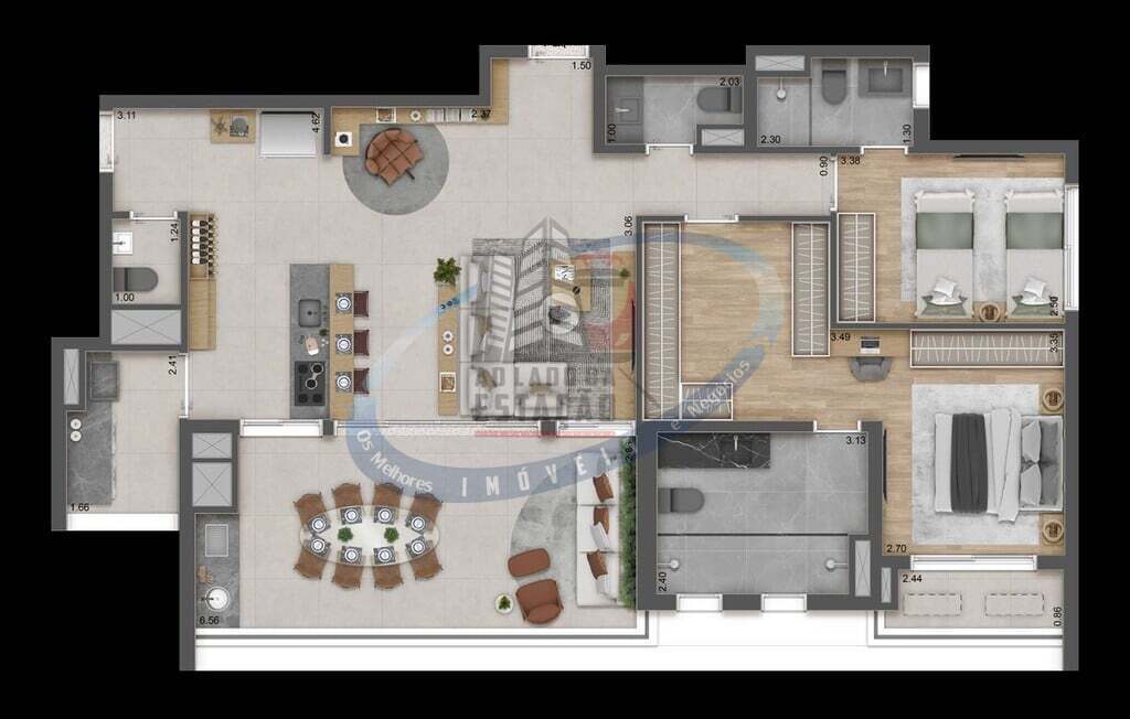 Apartamento, 2 quartos, 66 m² - Foto 24