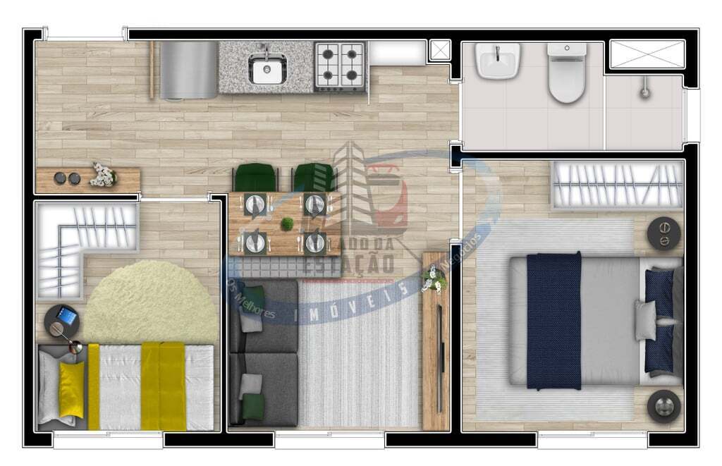 Apartamento, 2 quartos, 32 m² - Foto 18
