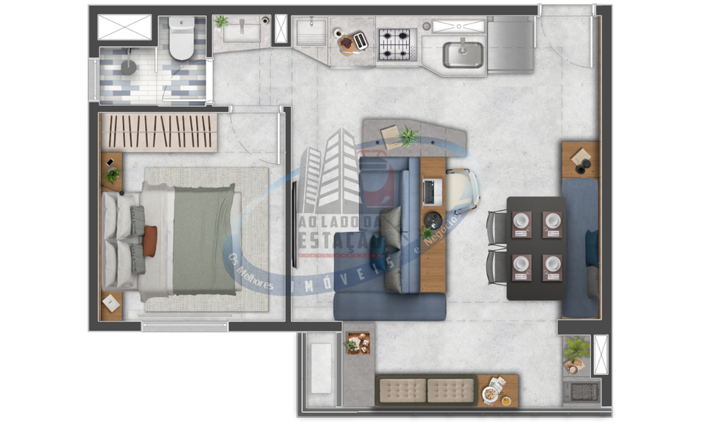 Apartamento, 1 quarto, 17 m² - Foto 39