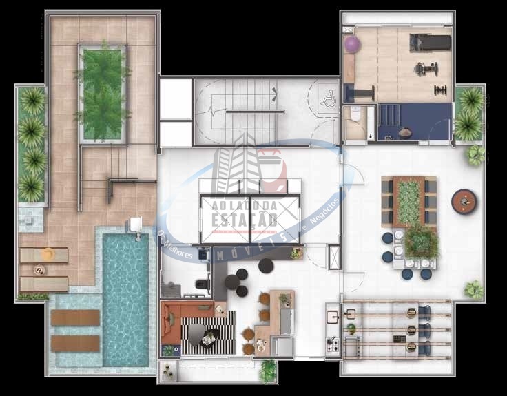 Apartamento, 1 quarto, 17 m² - Foto 36