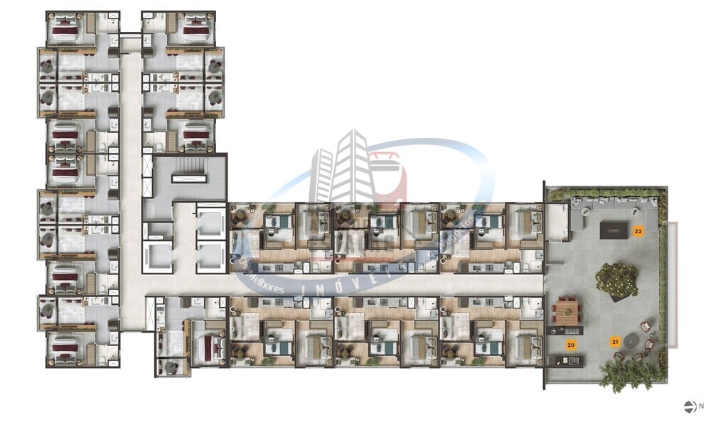 Apartamento, 1 quarto, 29 m² - Foto 15