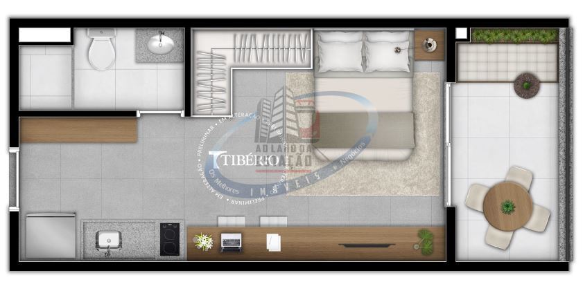 Apartamento, 1 quarto, 27 m² - Foto 13