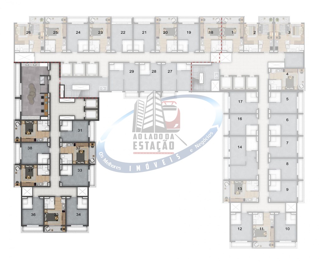 Apartamento, 1 quarto, 24 m² - Foto 24
