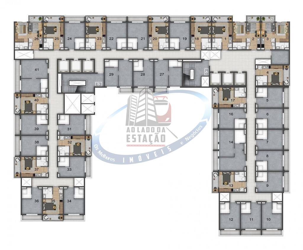 Apartamento, 1 quarto, 24 m² - Foto 23