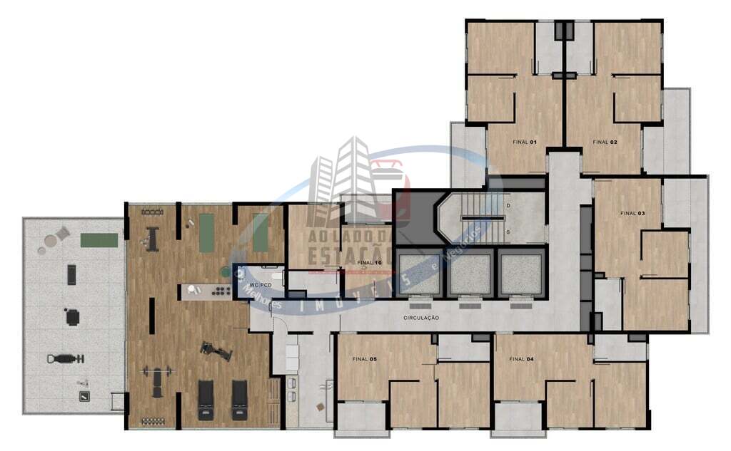 Apartamento, 1 quarto, 26 m² - Foto 23