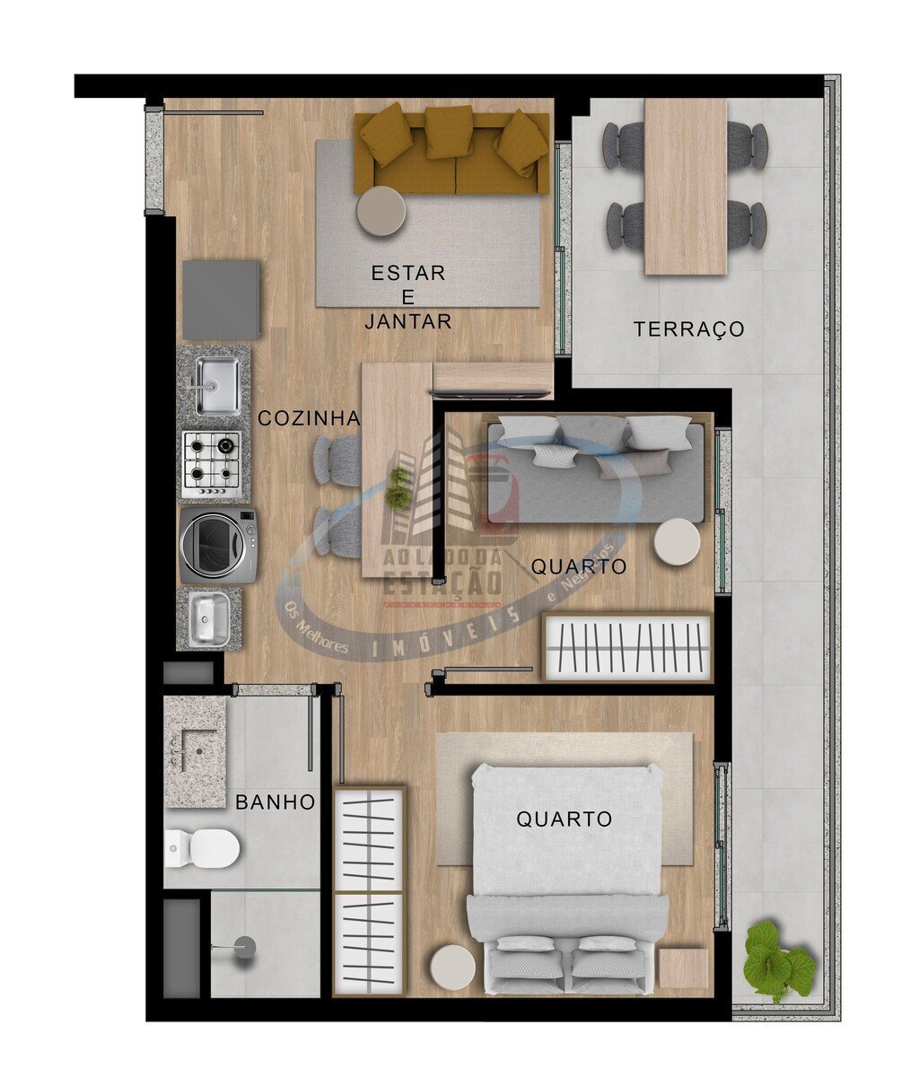 Apartamento, 1 quarto, 26 m² - Foto 36