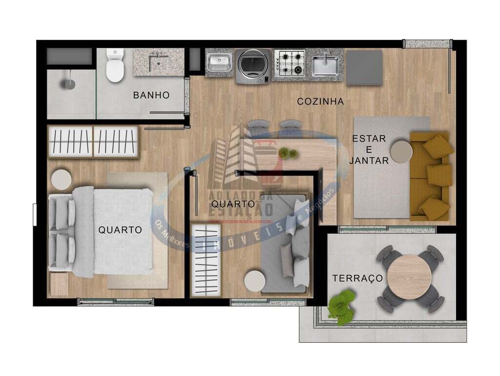Apartamento, 1 quarto, 26 m² - Foto 30