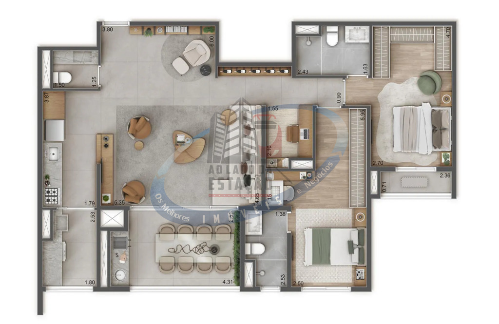 Apartamento, 4 quartos, 132 m² - Foto 20