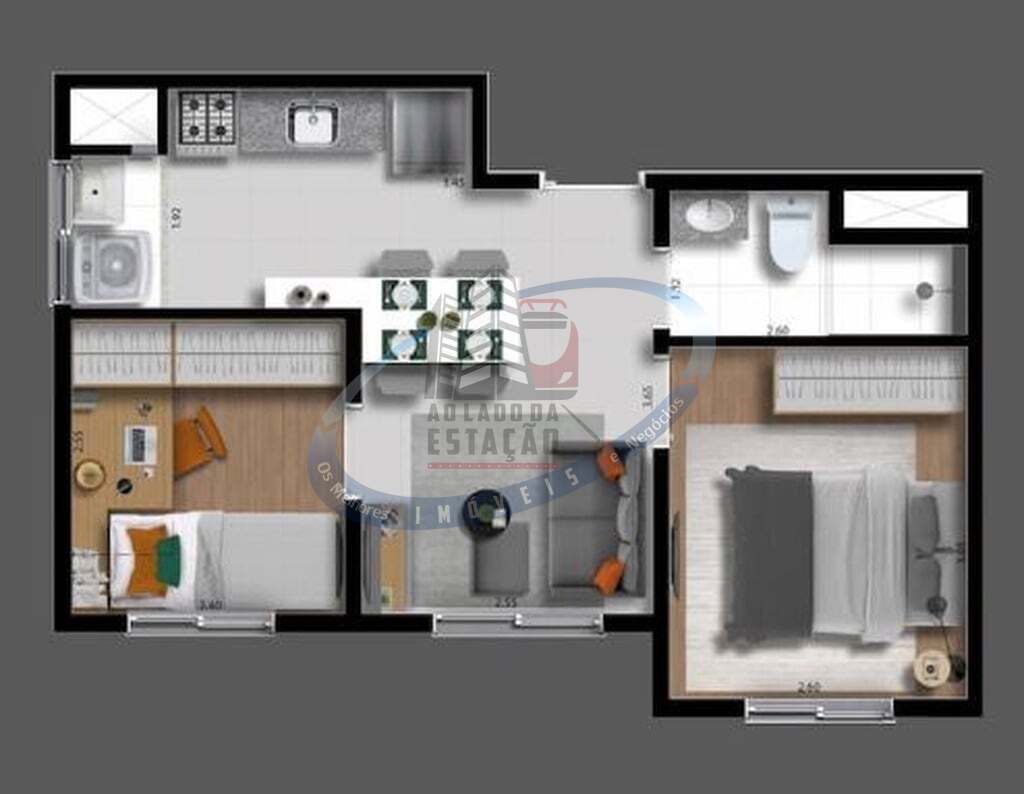 Apartamento, 2 quartos, 33 m² - Foto 13