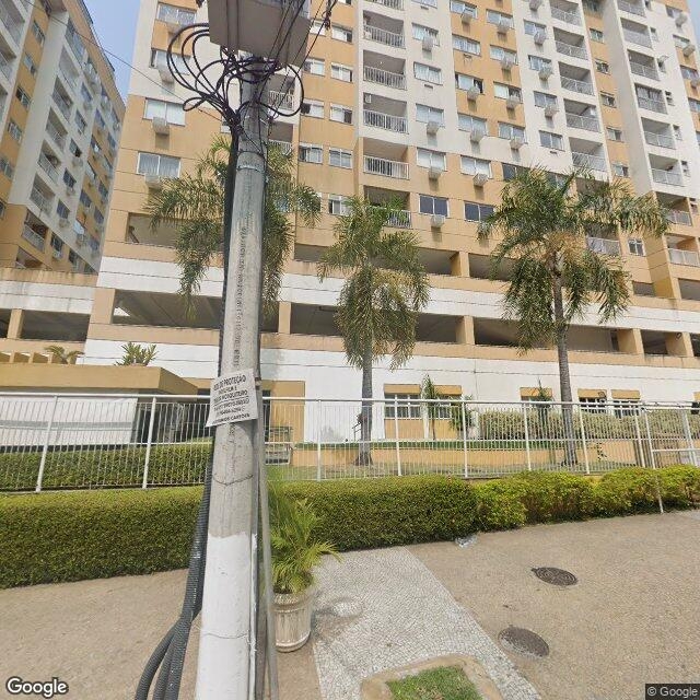Imagem estática do "Street View" da localização