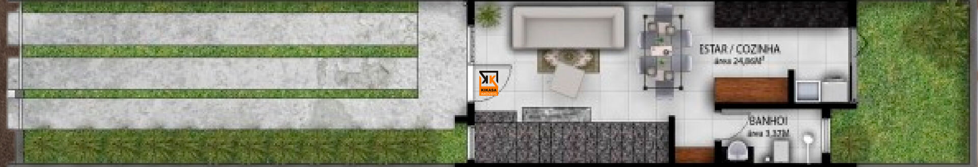 Casa, 2 quartos, 83 m² - Foto 4