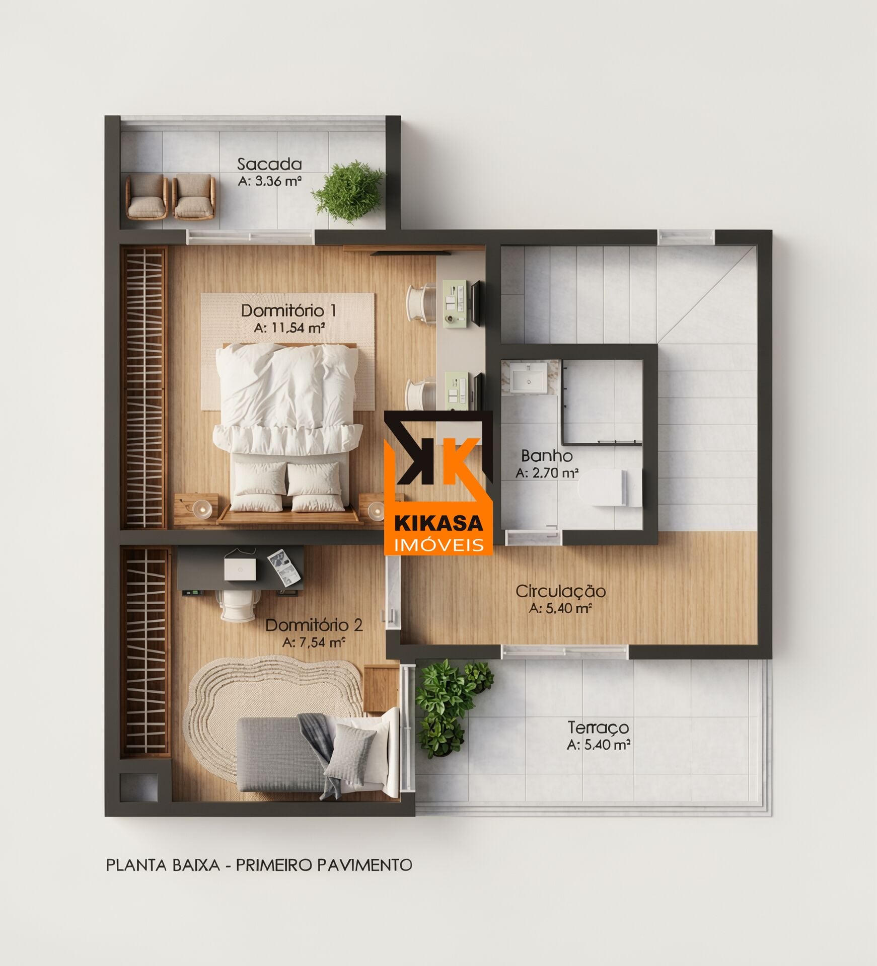 Casa, 2 quartos, 71 m² - Foto 3