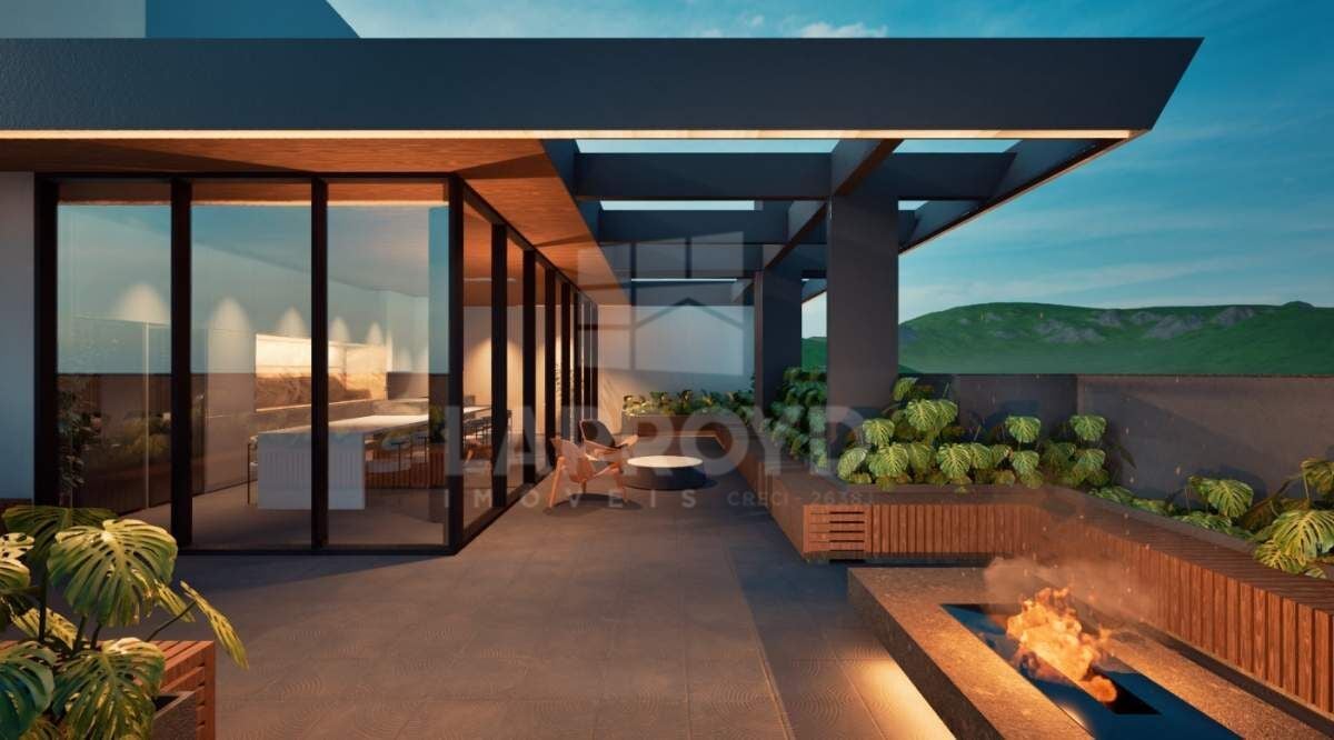Terraço do rooftop do Residencial Tereza Cristina com vista