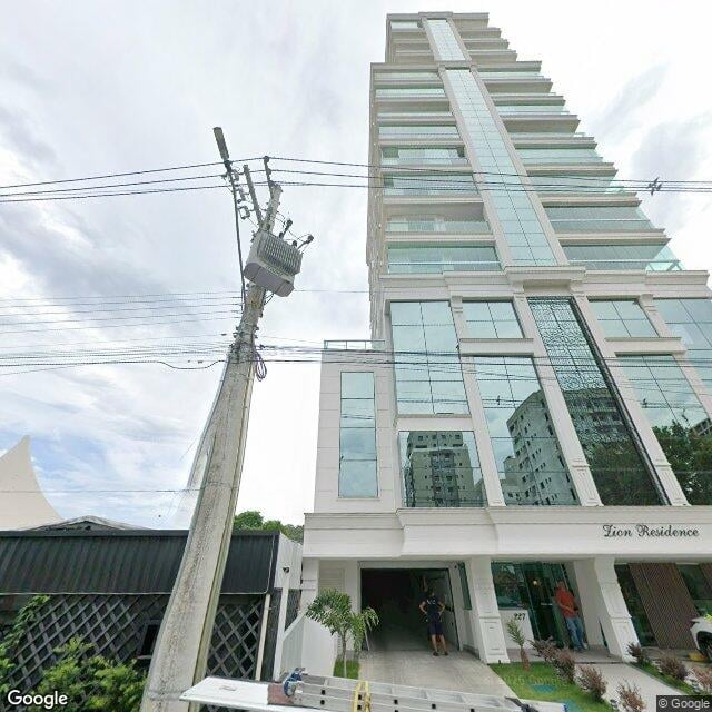 Imagem estática do "Street View" da localização