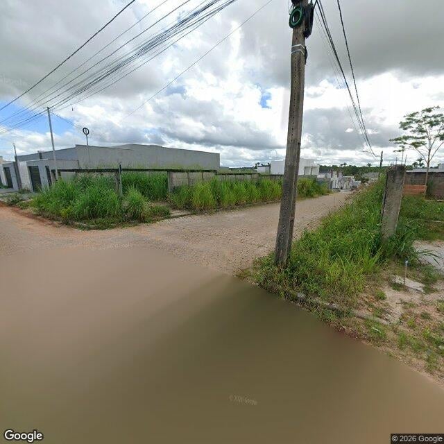Imagem estática do "Street View" da localização