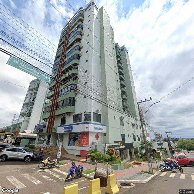 Imagem estática do "Street View" da localização