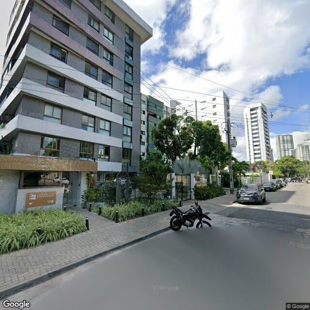 Imagem estática do "Street View" da localização