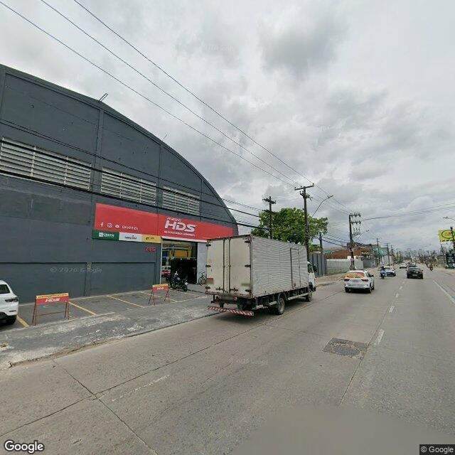 Imagem estática do "Street View" da localização
