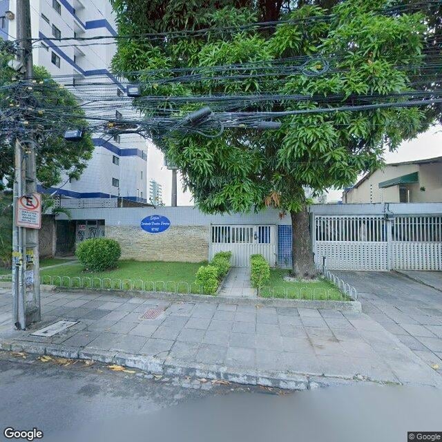 Imagem estática do "Street View" da localização