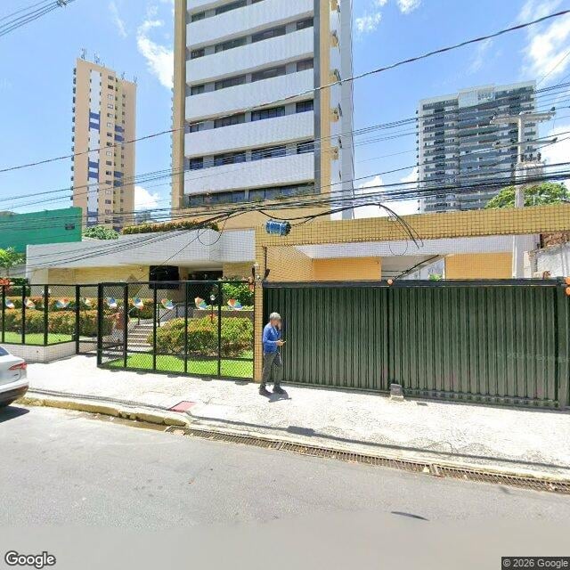 Imagem estática do "Street View" da localização