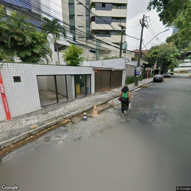 Imagem estática do "Street View" da localização