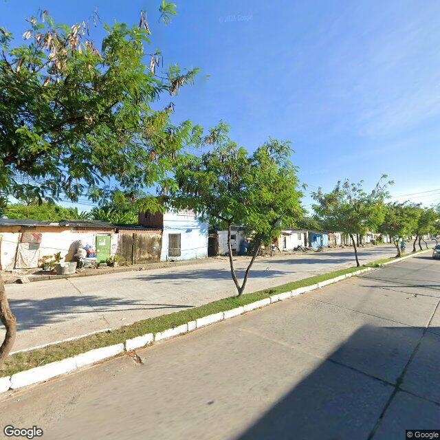 Imagem estática do "Street View" da localização