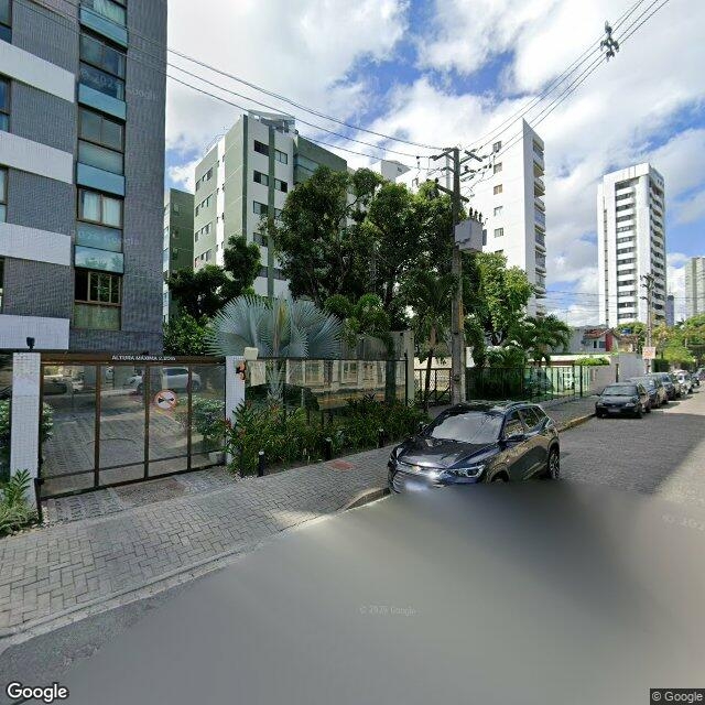 Imagem estática do "Street View" da localização