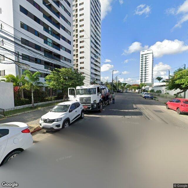 Imagem estática do "Street View" da localização