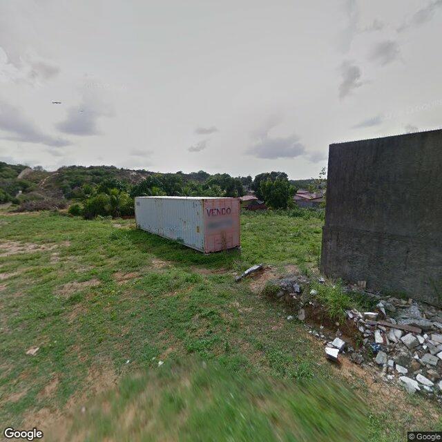 Imagem estática do "Street View" da localização