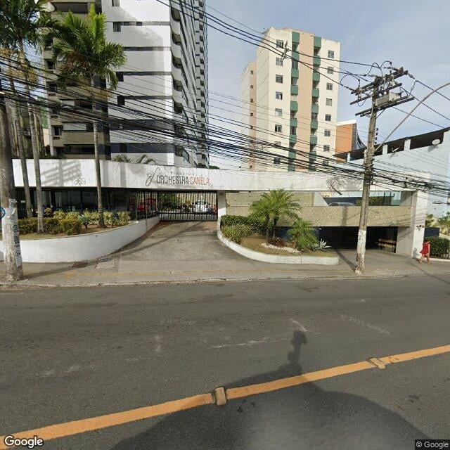 Imagem estática do "Street View" da localização