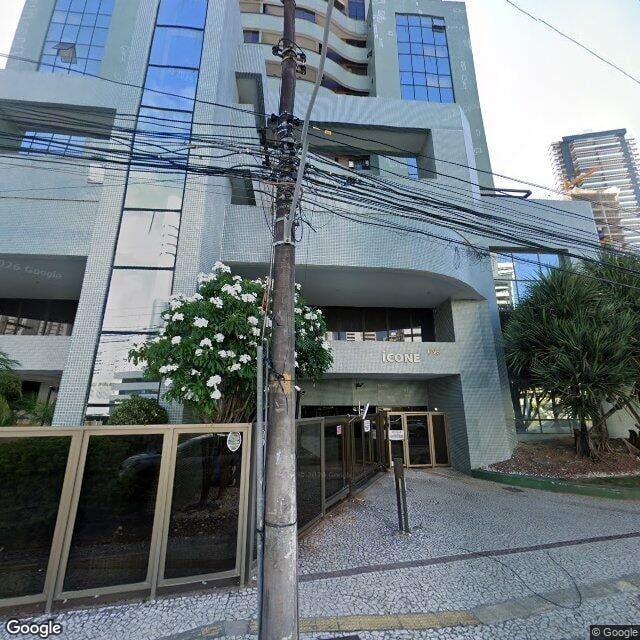 Imagem estática do "Street View" da localização