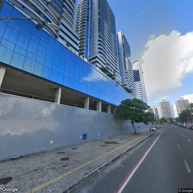 Imagem estática do "Street View" da localização