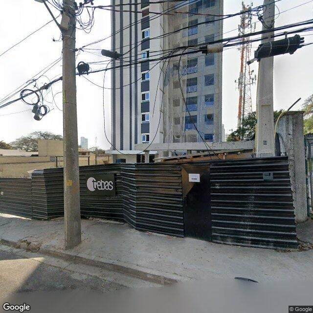 Imagem estática do "Street View" da localização