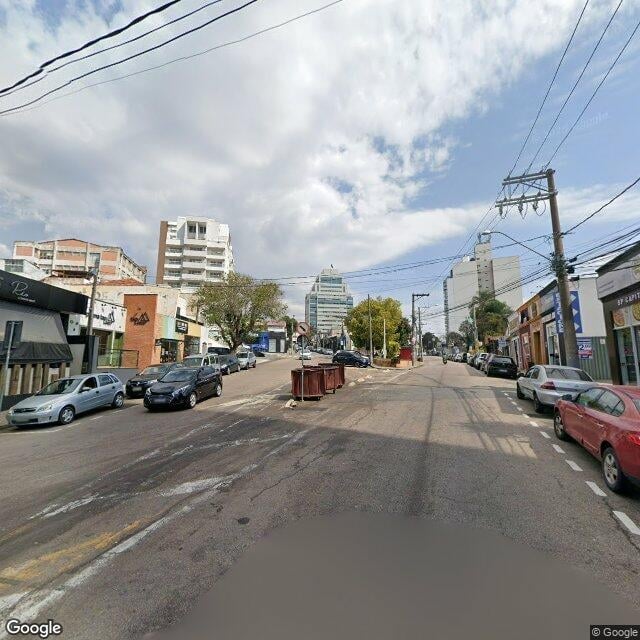 Imagem estática do "Street View" da localização