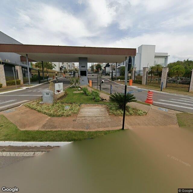 Imagem estática do "Street View" da localização