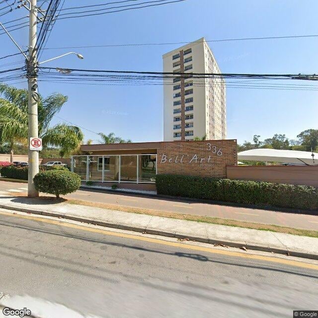 Imagem estática do "Street View" da localização