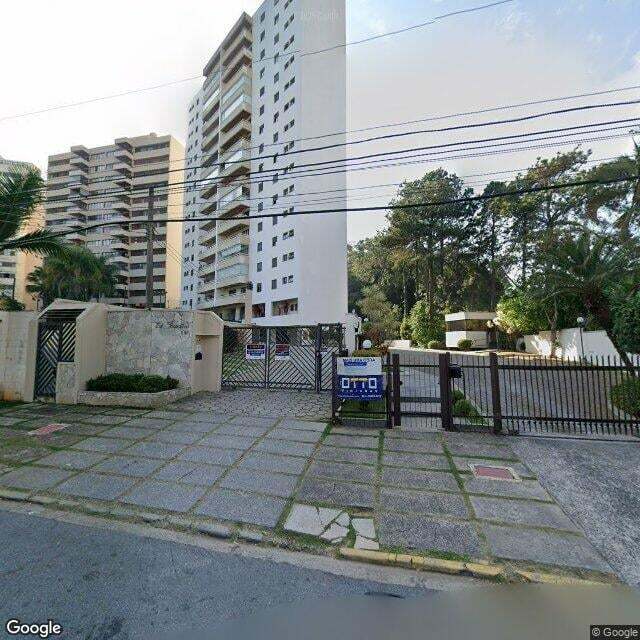 Imagem estática do "Street View" da localização