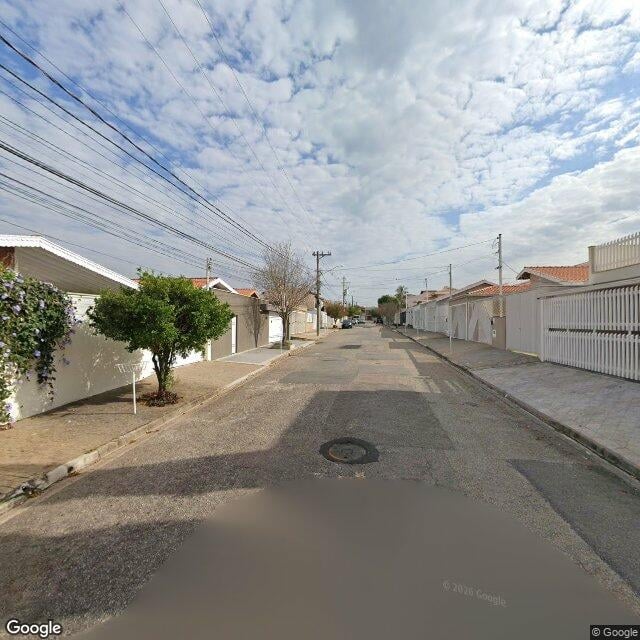 Imagem estática do "Street View" da localização
