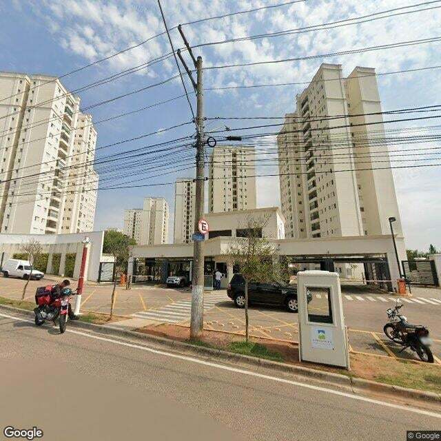 Imagem estática do "Street View" da localização