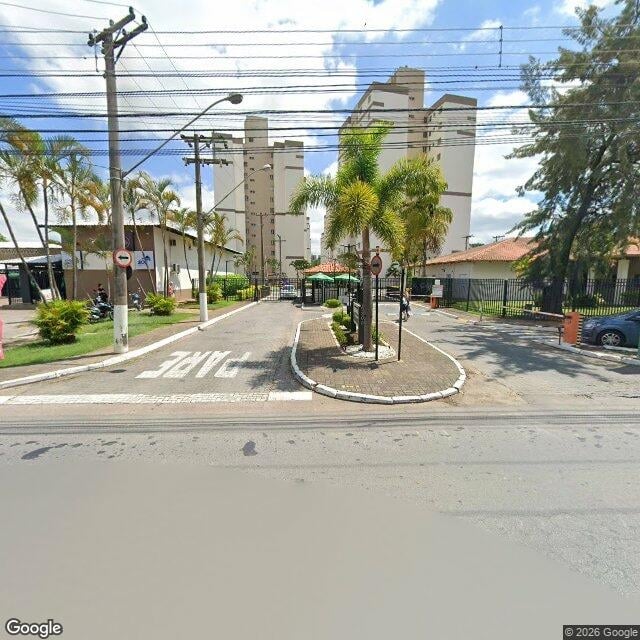 Imagem estática do "Street View" da localização