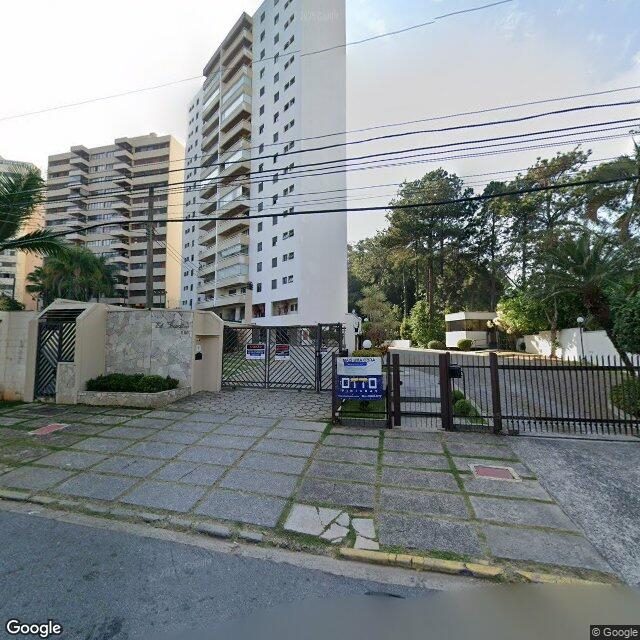 Imagem estática do "Street View" da localização