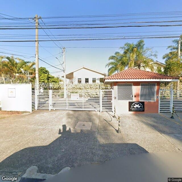 Imagem estática do "Street View" da localização