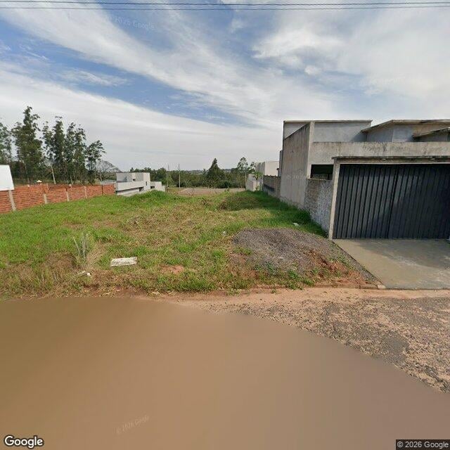 Imagem estática do "Street View" da localização