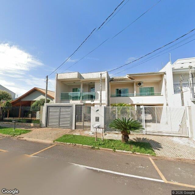 Imagem estática do "Street View" da localização