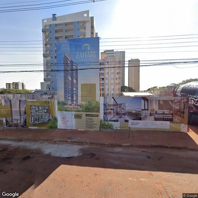 Imagem estática do "Street View" da localização